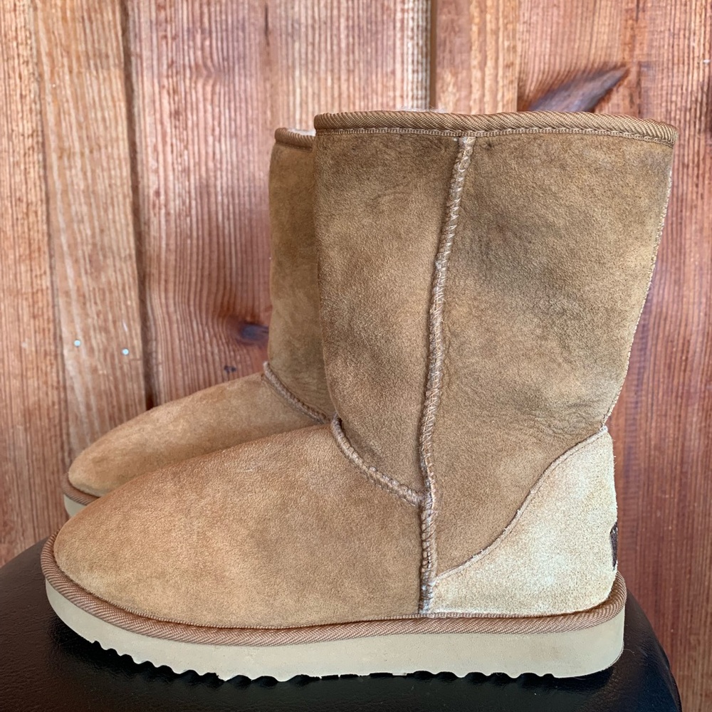 UGG Chestnut Suede Winter Boots